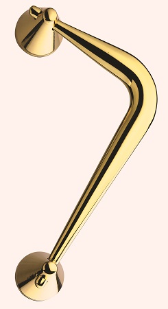 maniglione a forma di boomerang