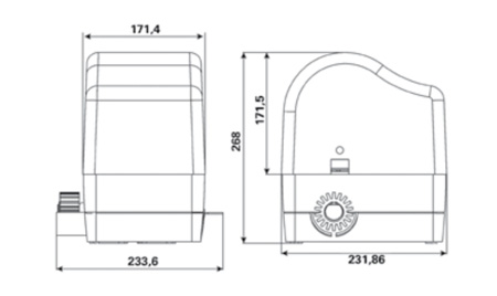 dimensioni kit per cancelli scorrevoli