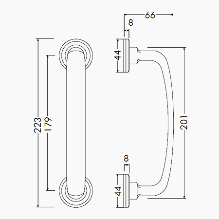 maniglione Bal Becchetti A.Z. 7-37