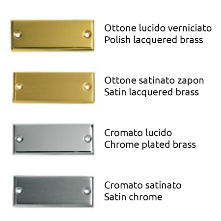 Bal Becchetti window handle finishes Diana 114-23