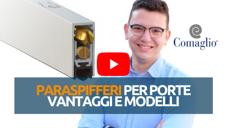 paraspifferi per porte youtube