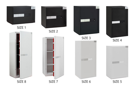 dimensiones de cajas fuertes de oficina