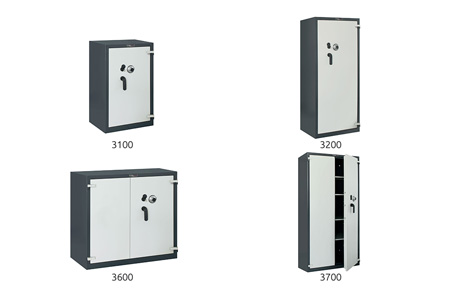 gepanzerte Schranksafes