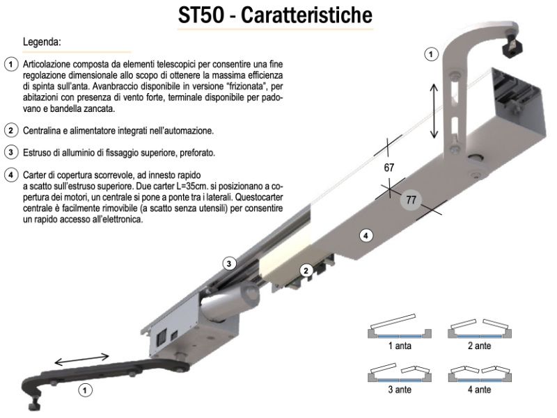 chiaroscuro st50 caratteristiche