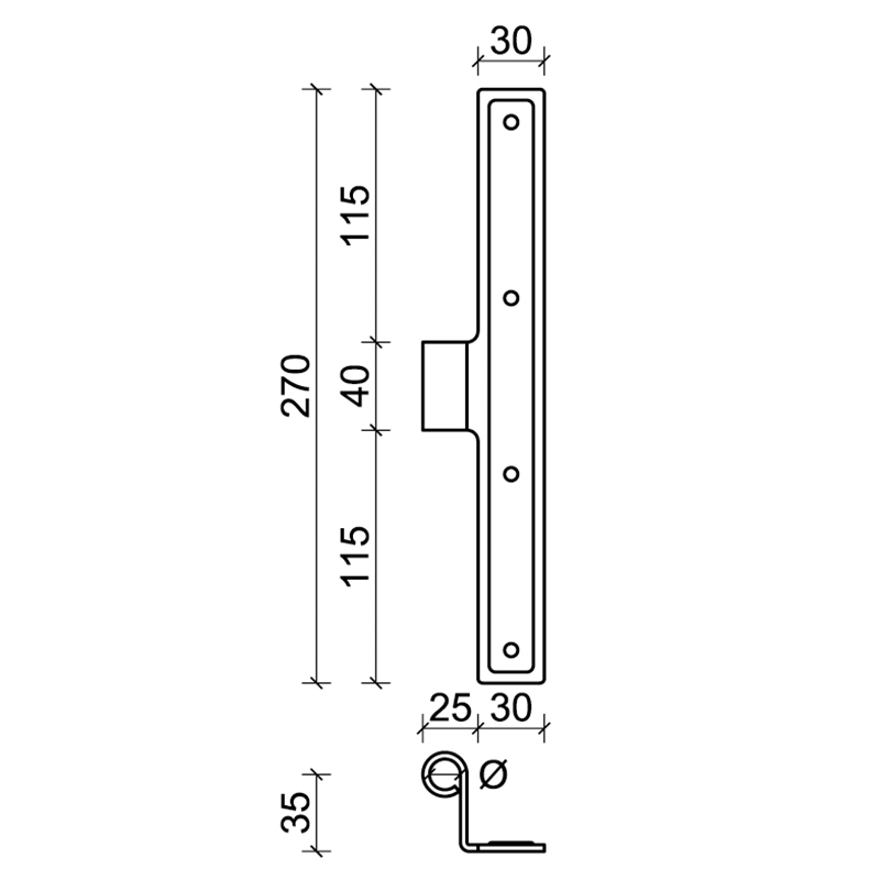 hardware for CiFALL shutters