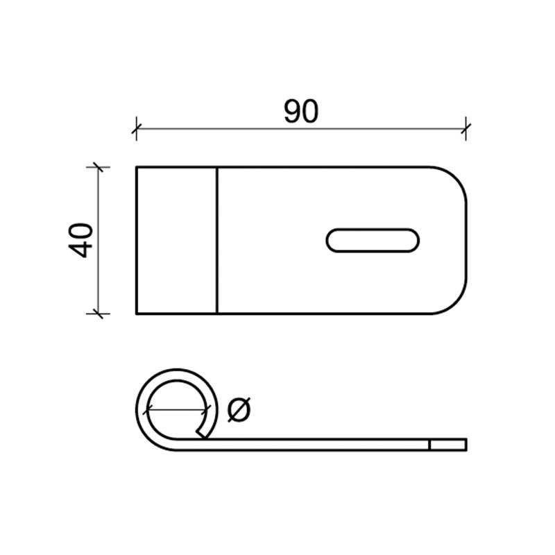 hardware para persianas medidas CiFALL