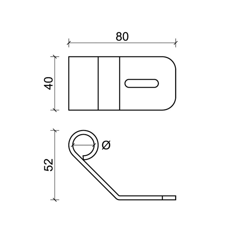 hardware para persianas medidas CiFALL