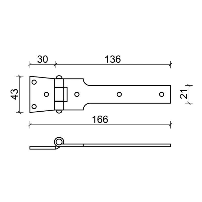 Hardware für Fensterläden CiFALL Maßnahmen