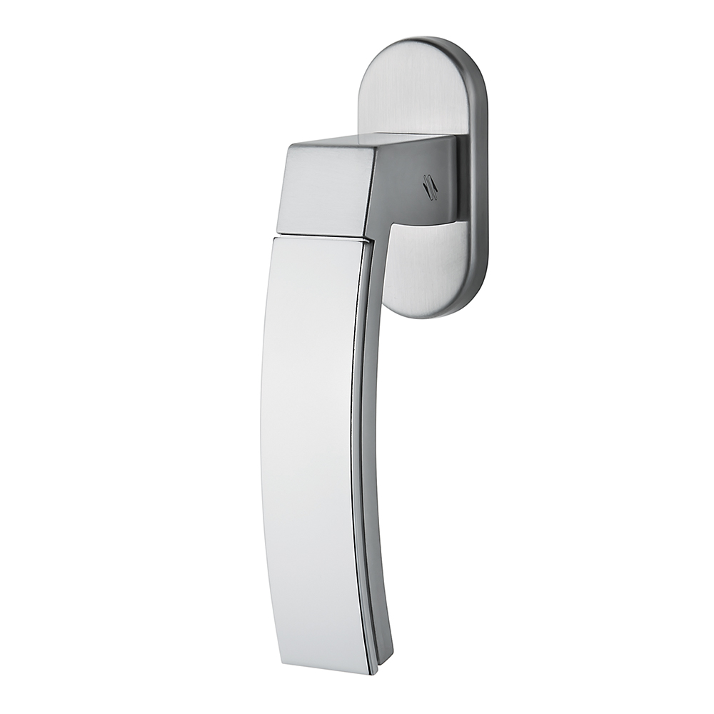 Trama 1 DK Dry Keep Window Handle Made in Italy With Double Finish by Colombo Design