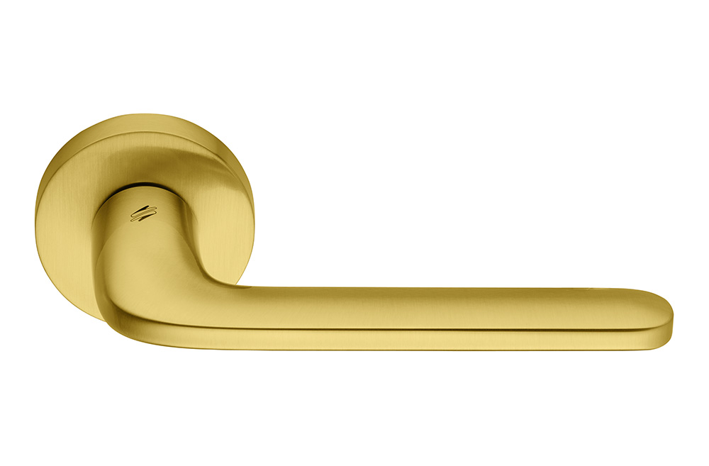Roboquattro Oromat-Türgriff auf Rosette im frischen und aktuellen Stil von Colombo Design