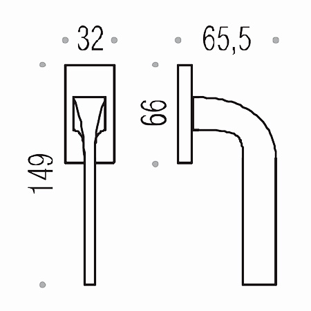 Low version window handle design