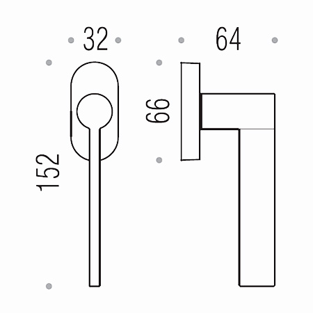 window handle architect colombo design