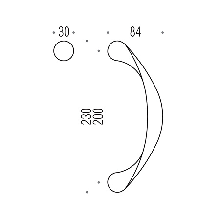 colombo design handle size