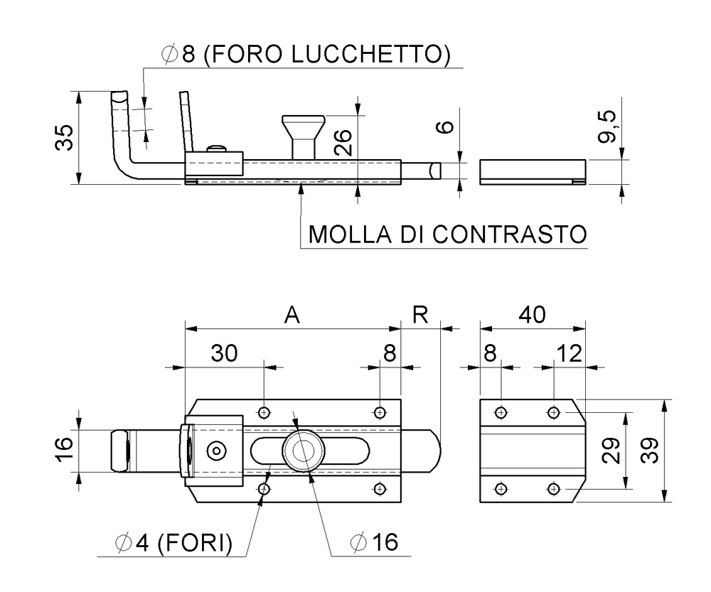 combiarialdo componente sistemi di chiusura