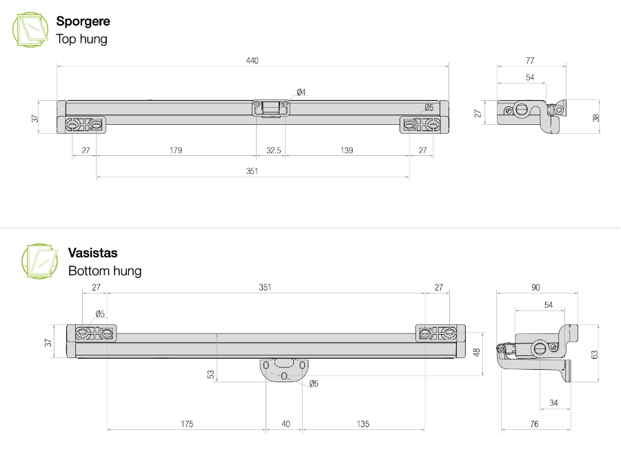 Applicazioni Attuatore Comunello LIWIN L35