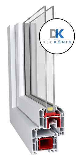 DK400 serramento in pvc profilo