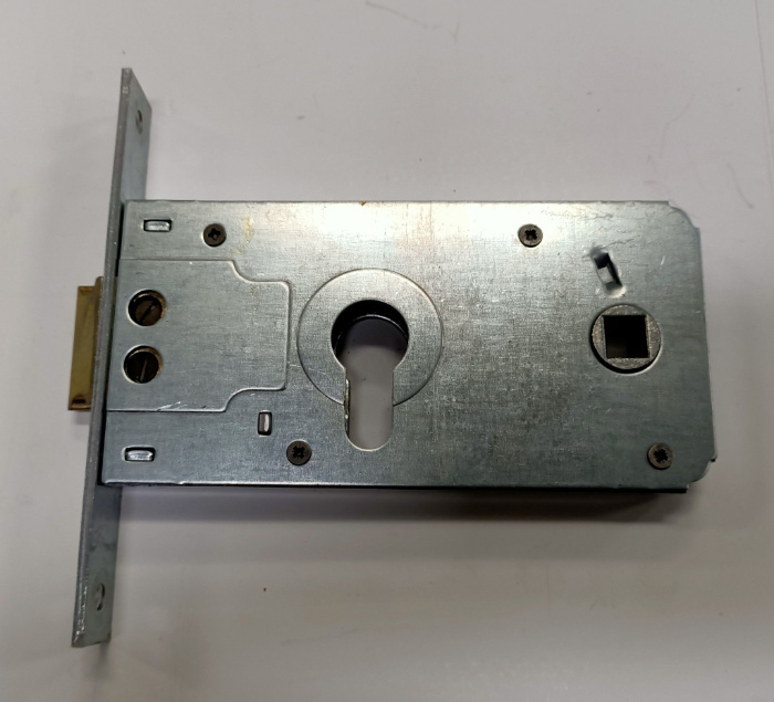 911 FASEM - Band Mortise Lock with Shaped Cylinder Included