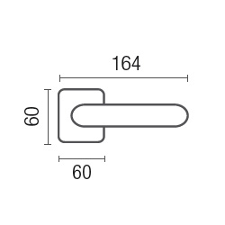 1105-9 Jumana class Frosio Bortolo handle on rose