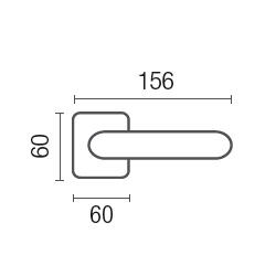 1065-9 Shamira class Frosio Bortolo handle on rose