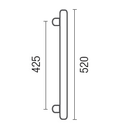 7010 Pull handle Class Frosio Bortolo