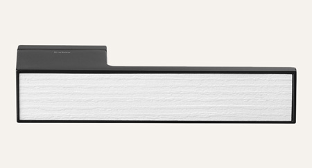 Icon Brushed White Frosio Bortolo white handle for internal door