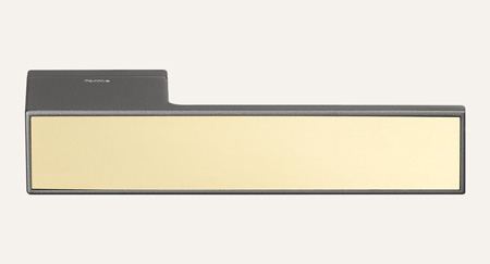 Icon gold Frosio Bortolo maniglie oro liscio per porte interne
