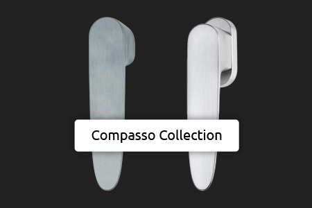 fusital collection of compass handles designer frank poly