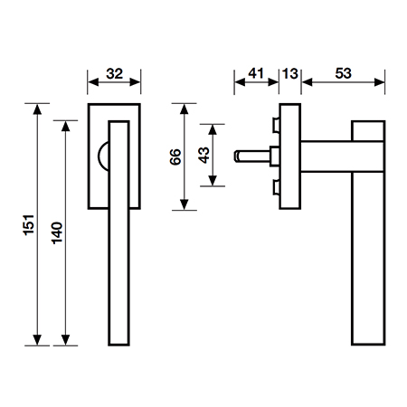 window handle measure architect john pawson