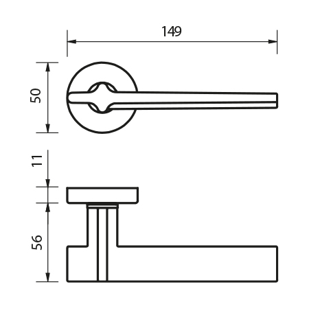 poignée de porte taille fusital vallées vallées deux mille quatre vingt pushelberg