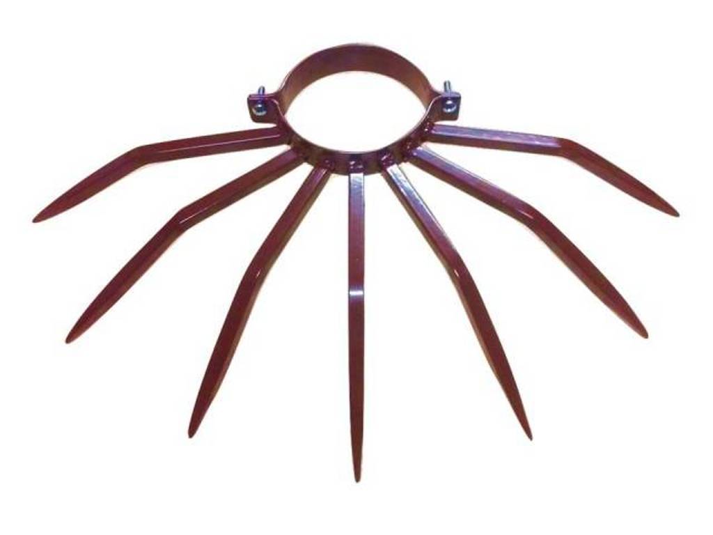 Dissuasore Antifurto Diametro 120 mm per Tubature Esterne - Acciaio Verniciato