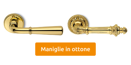 vendita maniglie in ottone