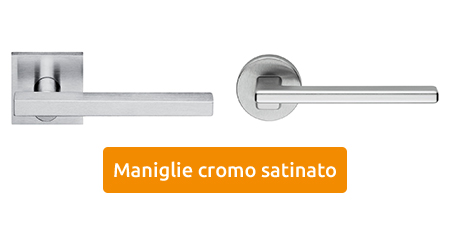 sale of satin chrome handles