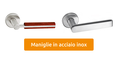 vendita maniglie in acciaio inox