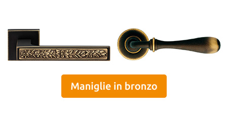 vendita maniglie in bronzo