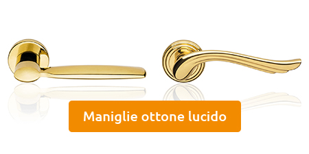 sale of polished brass handles