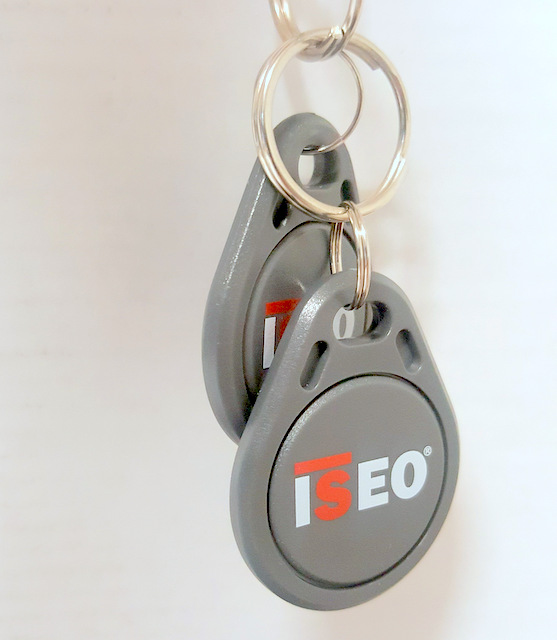 Portachiavi User Keyfob Trasponder Mifare per Cilindro Elettronico Iseo Libra