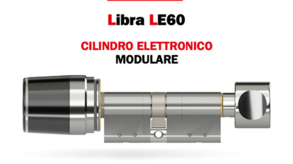 Cilindro modulare elettronico Libra LE60 Iseo