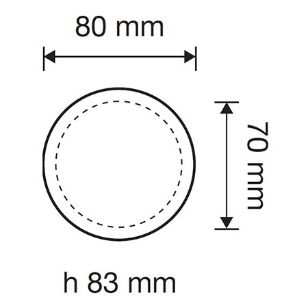 Venere 410 PT 070 Türknopf Linea Calì Elegant Hergestellt in Italien