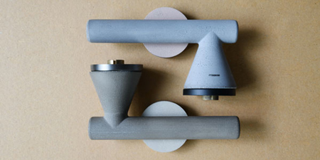 Mandelli award-winning design handles cement handle juno