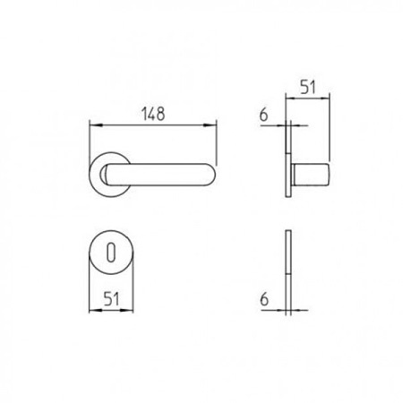 PP33 manelli Design Griffgröße