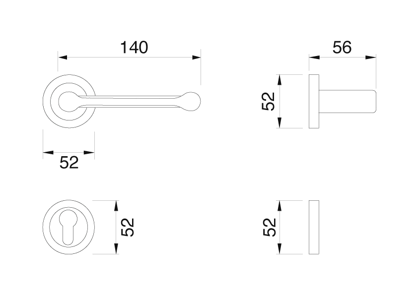 Manital Alamaro Scheda Dimensionale