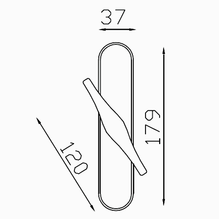 Fenstergriff Mariani LOTUS Linea Dbe