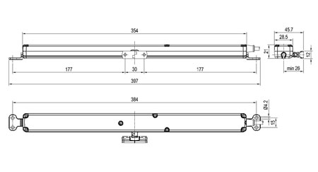 dimensions actuator nekos 202 kimo