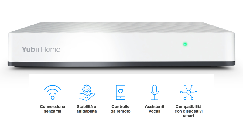 Sistemi di comando: come si controlla Yubii Home?