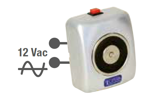 Alimentazione 12 Vac per elettromagnete opera