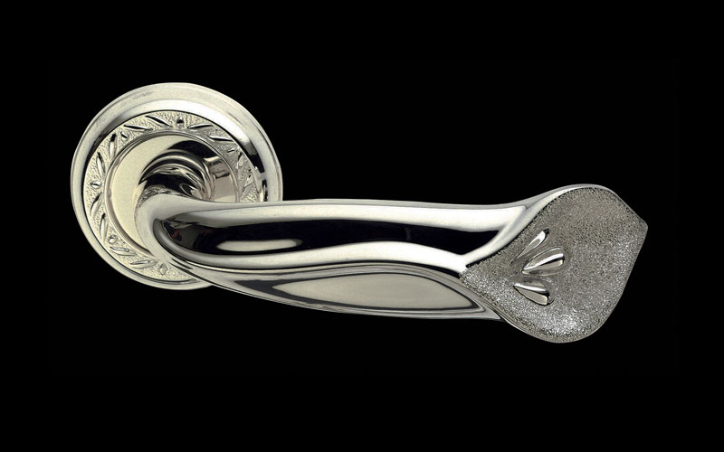 Princess Pasini Maniglia di Design per Porta con Rosetta