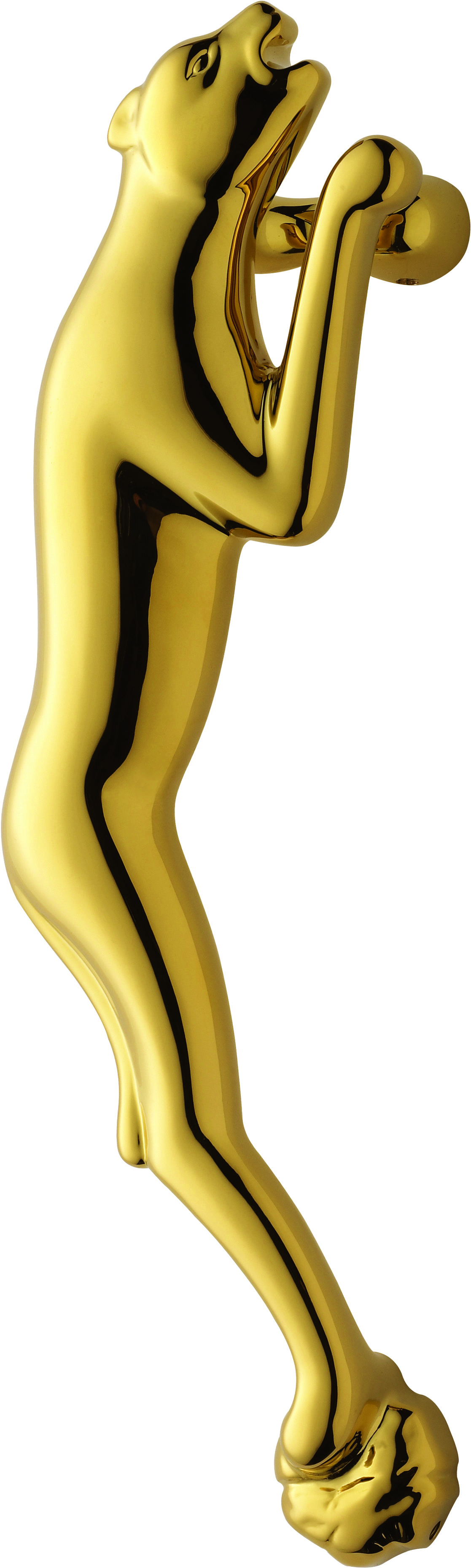 Panther Maniglione Pantera in Ottone Forgiato Elements PFS Pasini