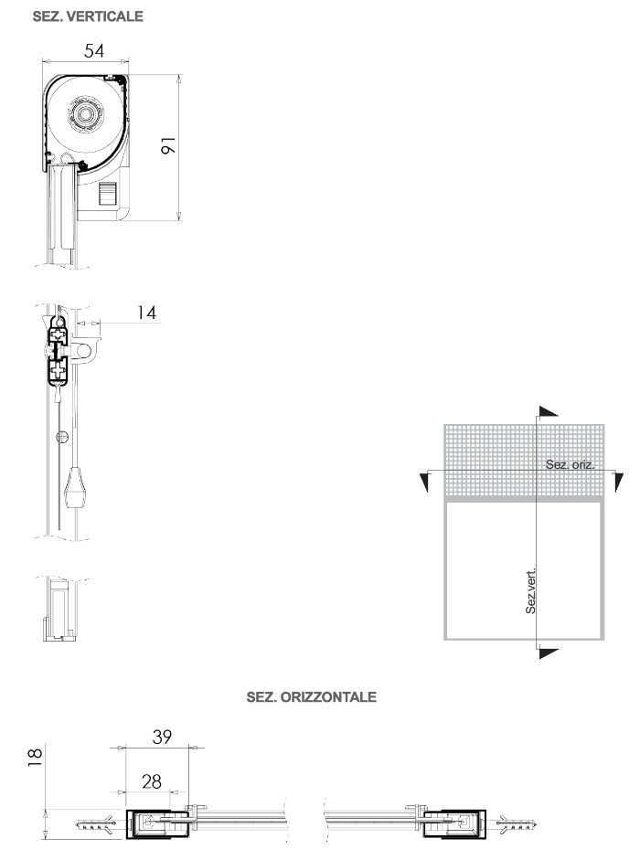 Anti Bedbug Mosquito Net for Window Pasini VICTORIA V50