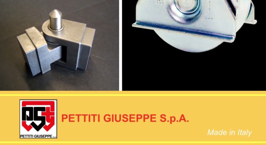 Pettiti accessories for sliding doors and metal frames