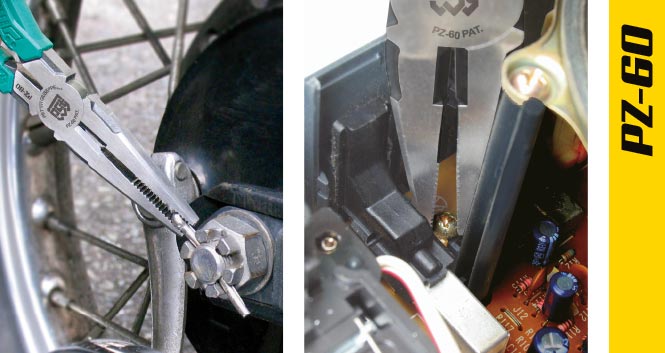 PZ-58 Pinza multifunzione per svitare estrarre viti, bulloni, rivetti rovinati
